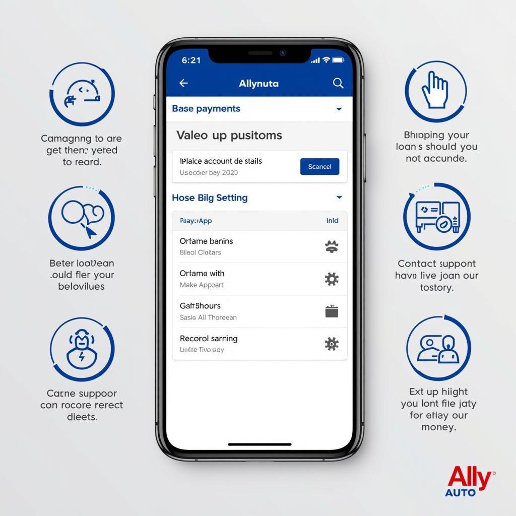 Ally Auto Online Services Mobile App