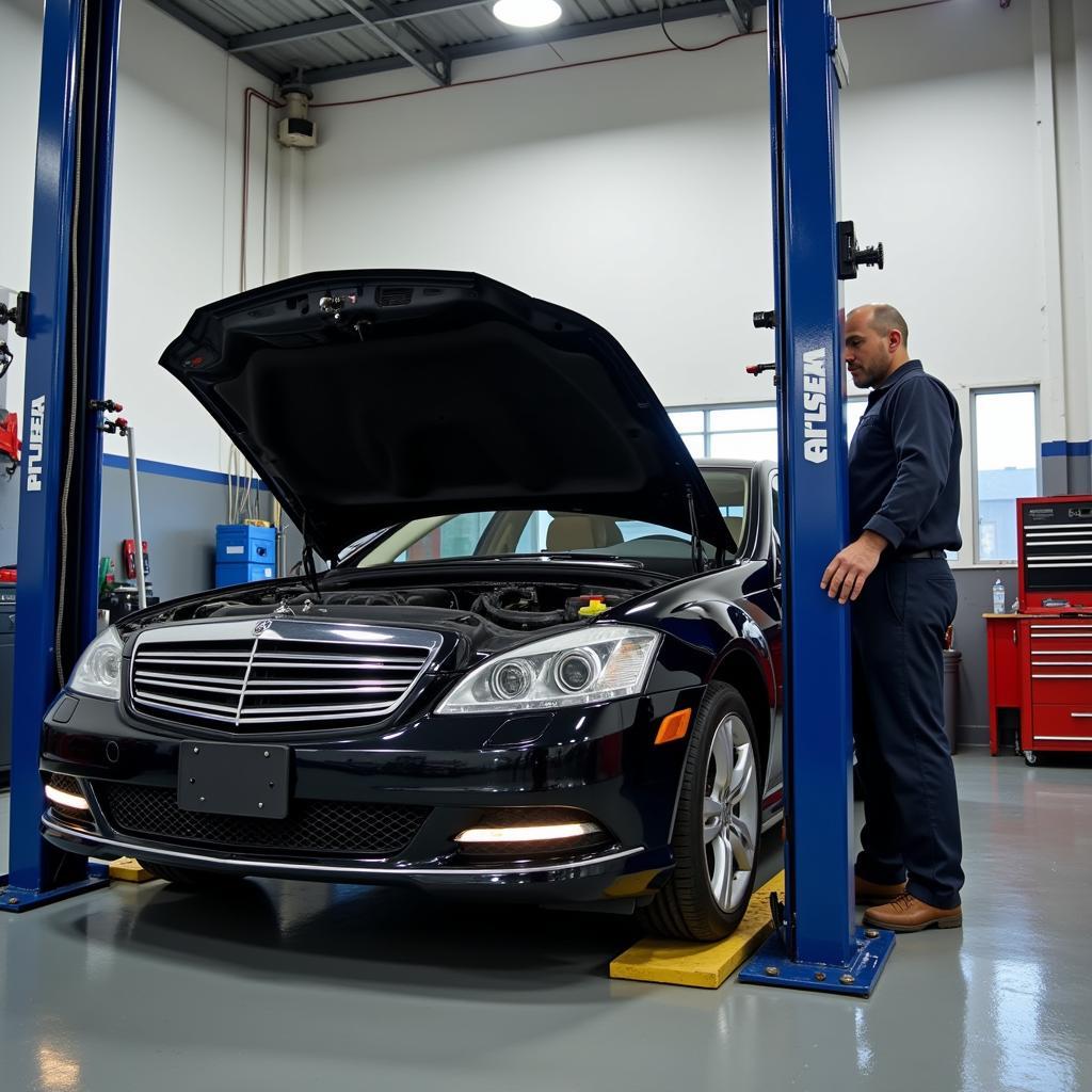 Car Maintenance at an Alpes Auto Service