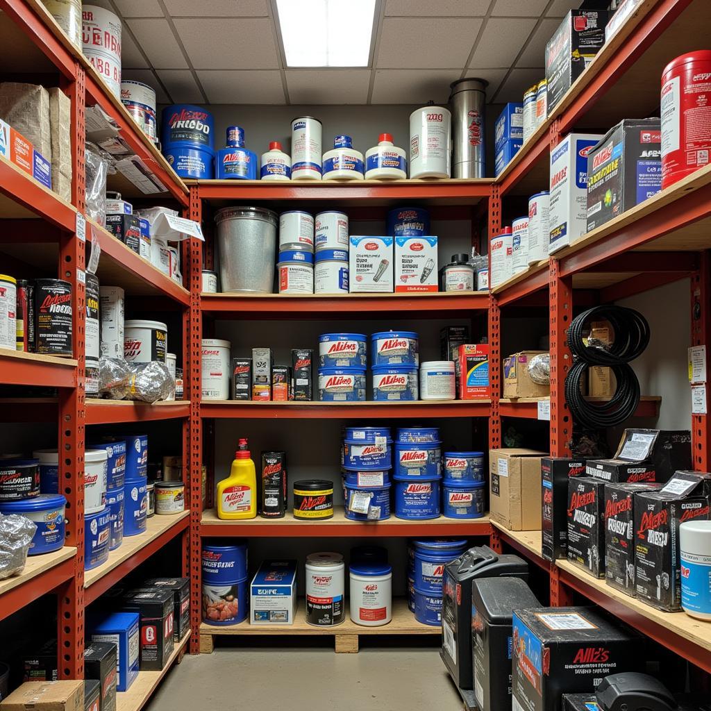 Al's Auto Parts Inventory