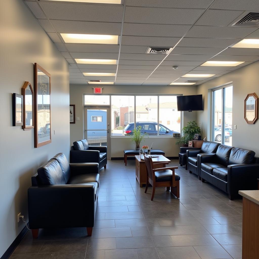 Comfortable Customer Waiting Area at Al's Auto Service