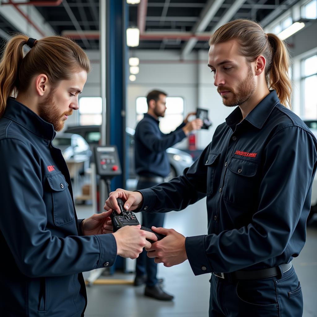 Certified Technicians at Amber Shine Auto Service Flushing