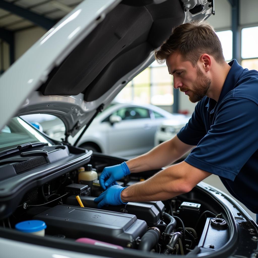 Regular Checkup for an American Car in Marshfield, WI