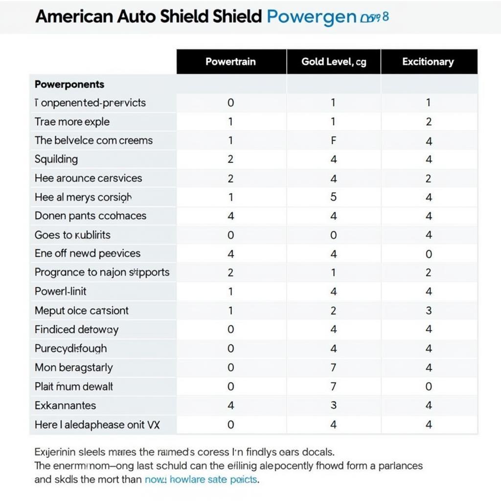 American Auto Shield Coverage Levels Explained