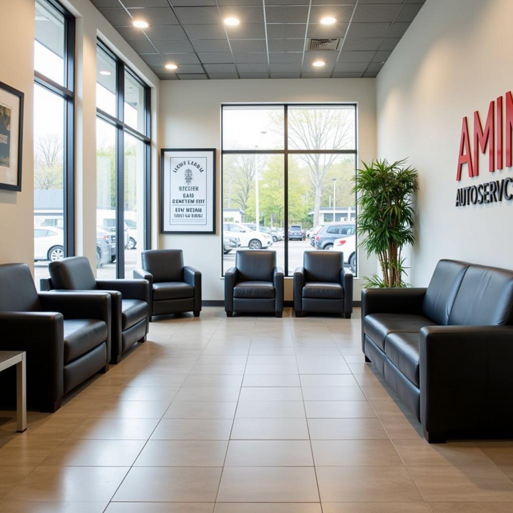 Comfortable Waiting Area at Amin Auto Service Toronto