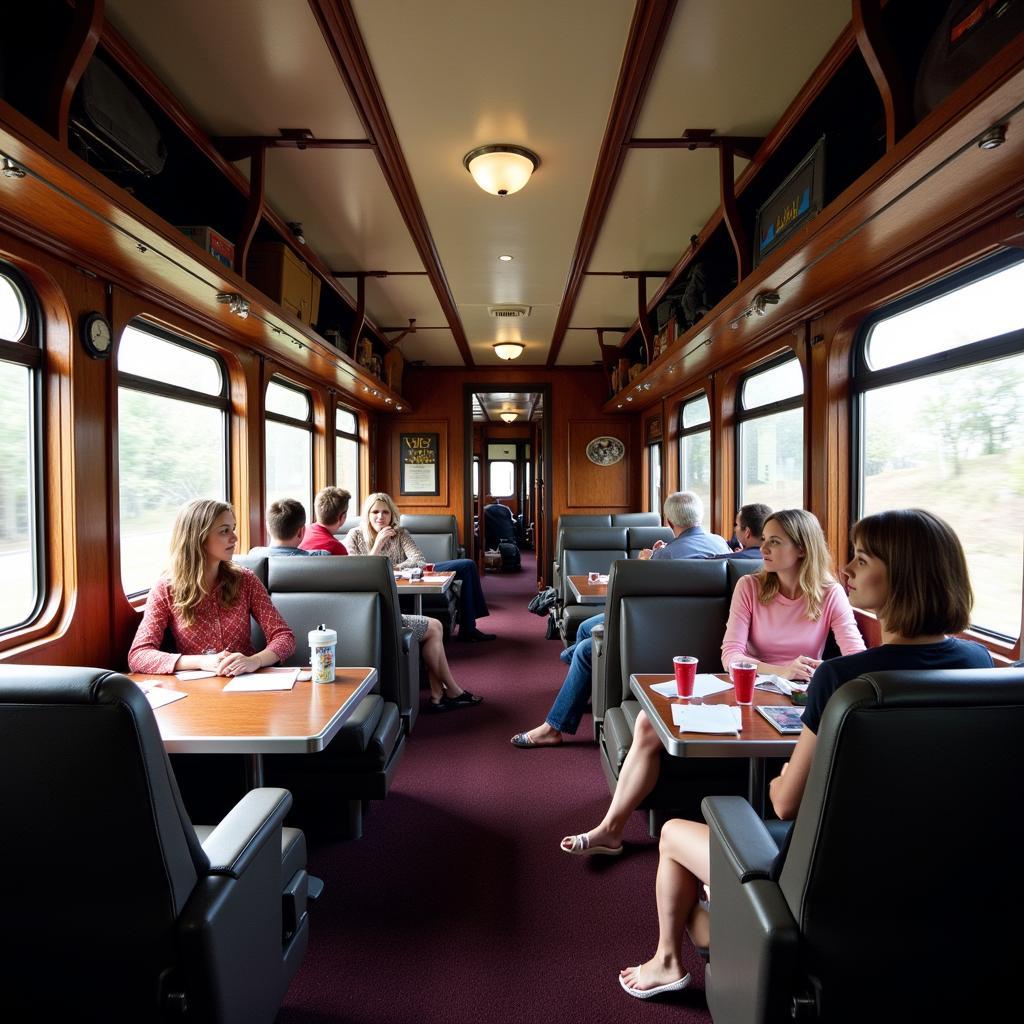 Amtrak Auto Train Passenger Compartment