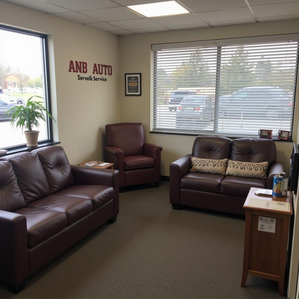 ANB Auto Service Customer Waiting Area