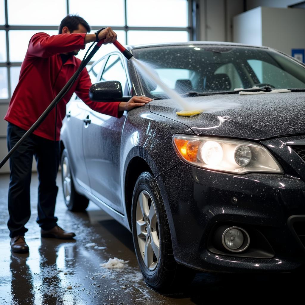 Anchorage auto detailing exterior wash process