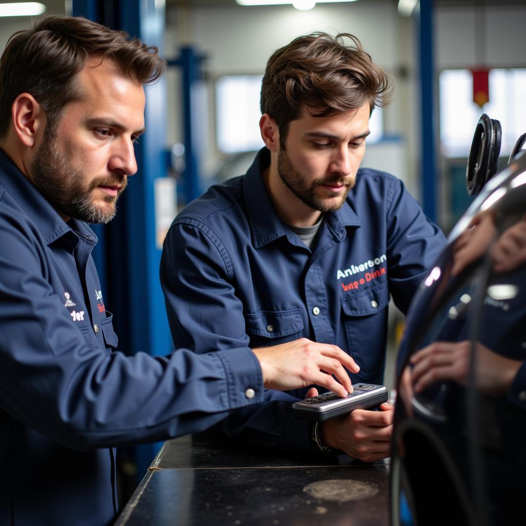 Skilled Technicians at Anderson Auto Service