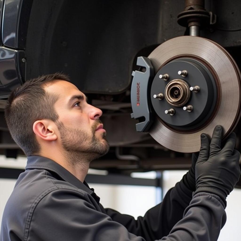 Andrews Auto Service Inc. Brake Inspection