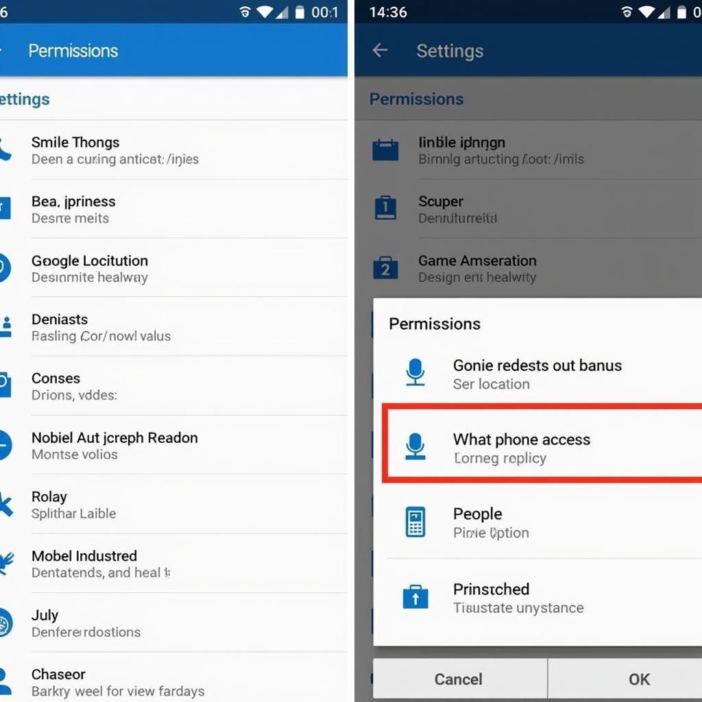 Checking Android Auto Settings on a Smartphone