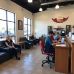 Angel's Auto Service Lockhart Customer Waiting Area