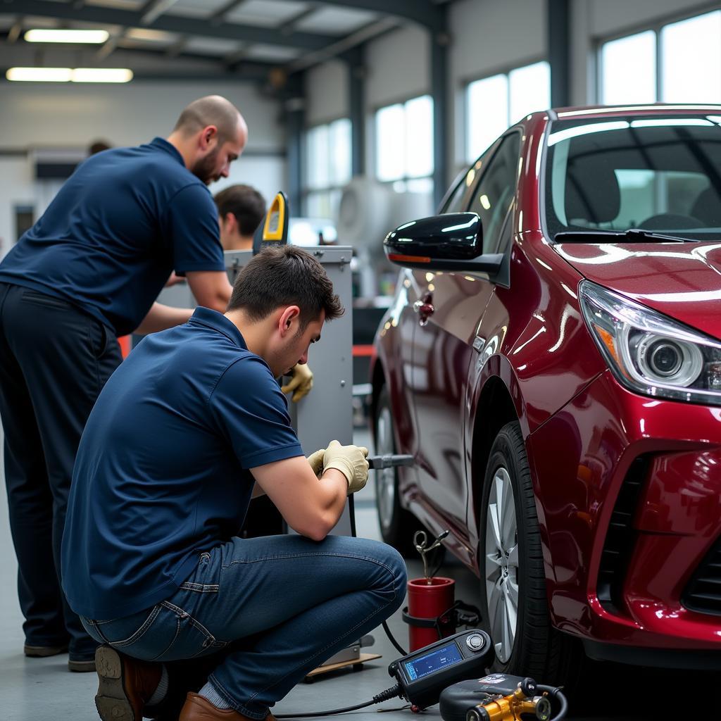 Experienced Technicians at Angkor Auto Body Services