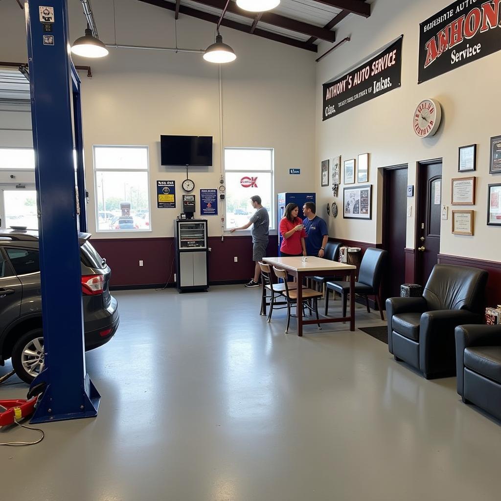 Inside Anthony's Auto Service Winston-Salem