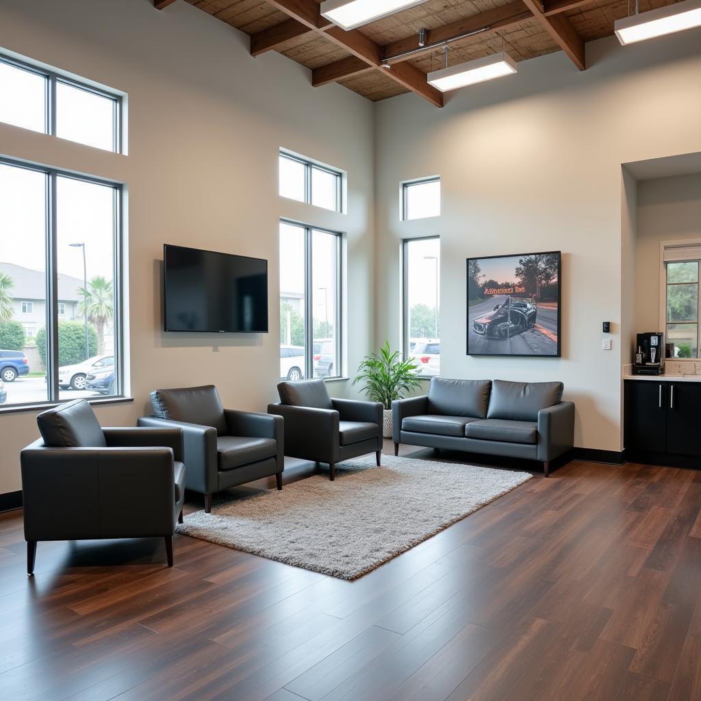 Comfortable Waiting Area at Apalachee Parkway Auto Service Center