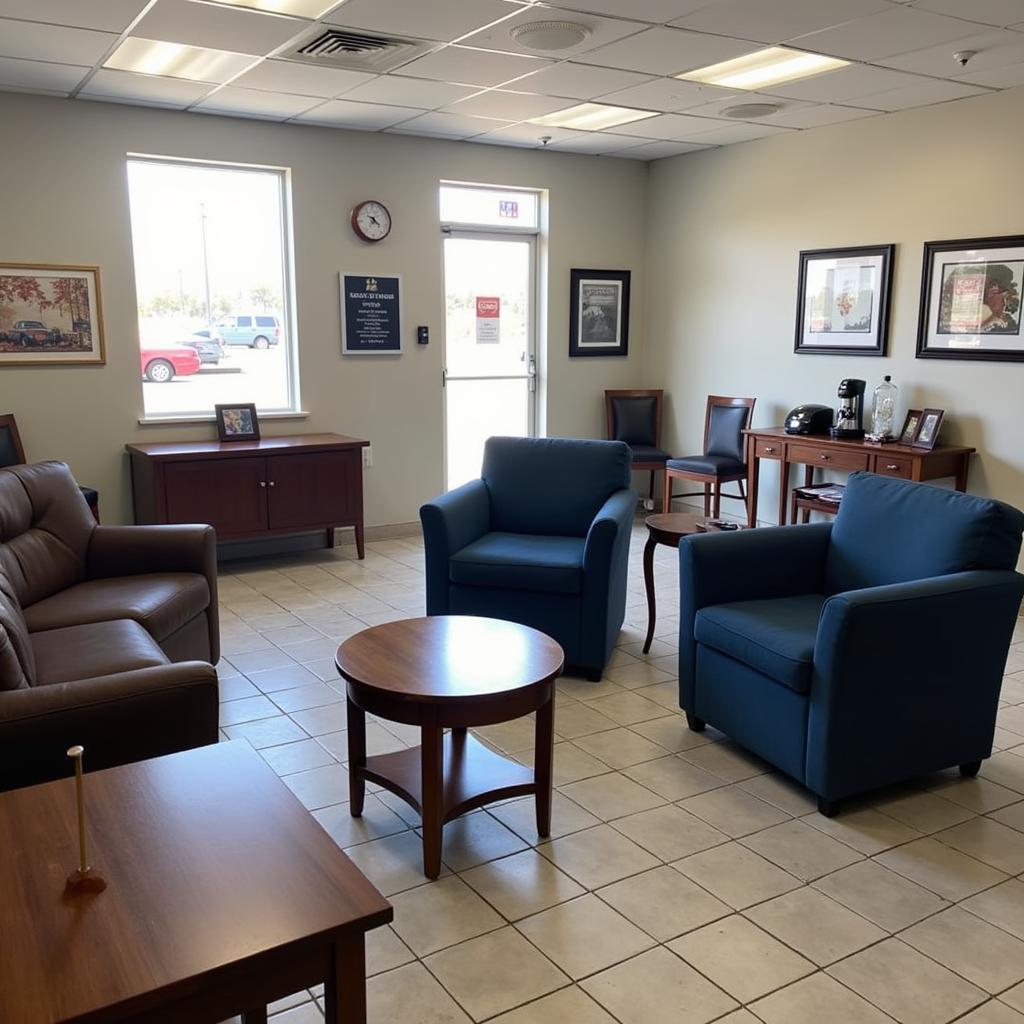 Comfortable Customer Waiting Area at Apex Auto Services Burien WA