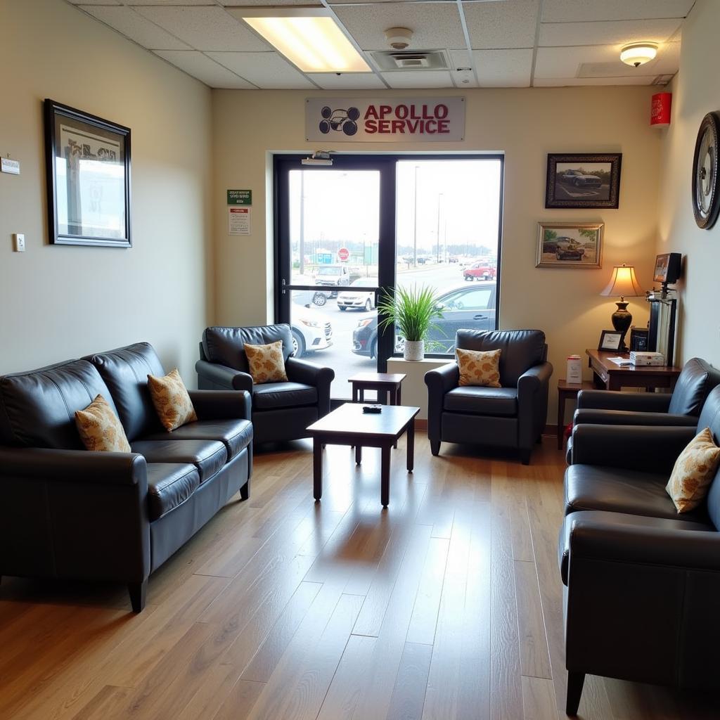 Apollo Auto Service Kitchener Customer Waiting Area