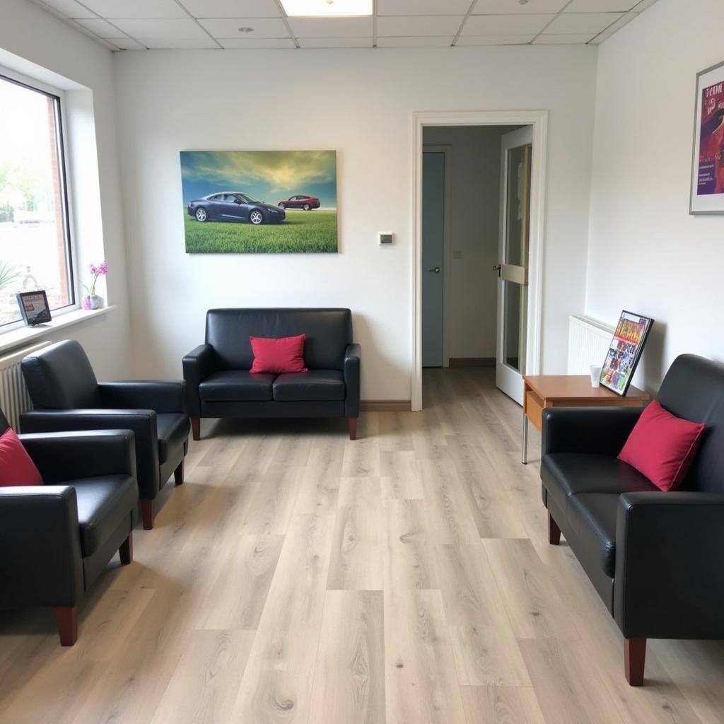 Comfortable waiting area at Arrow Auto Services Maldon