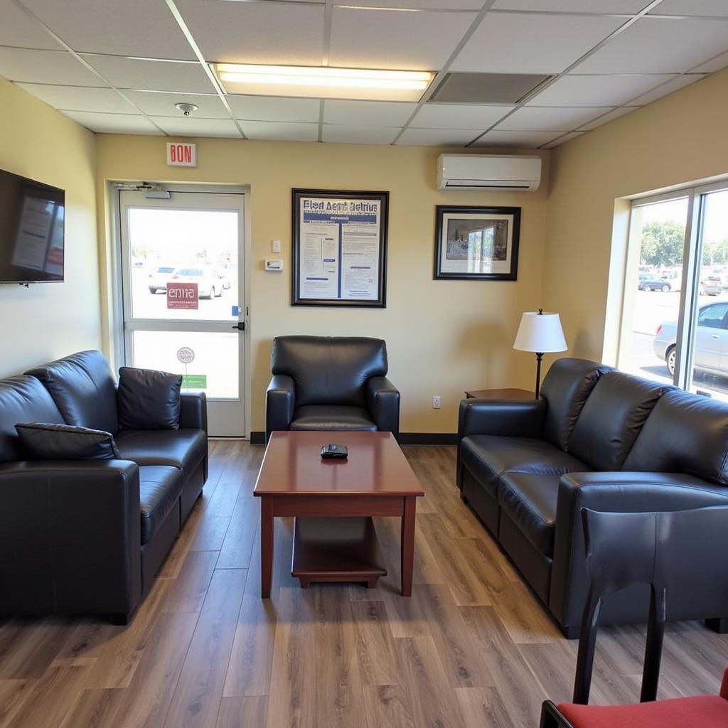 Comfortable Customer Waiting Area at Arthur Auto Service