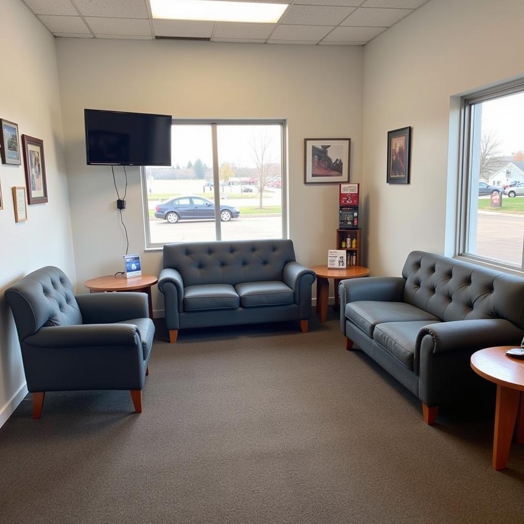 Comfortable Customer Waiting Area at Arties Auto Service Coatesville PA