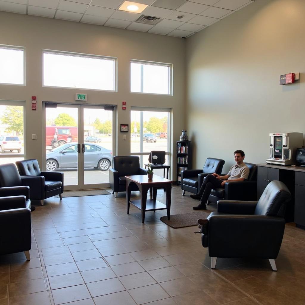 Ash Auto Services Customer Waiting Area