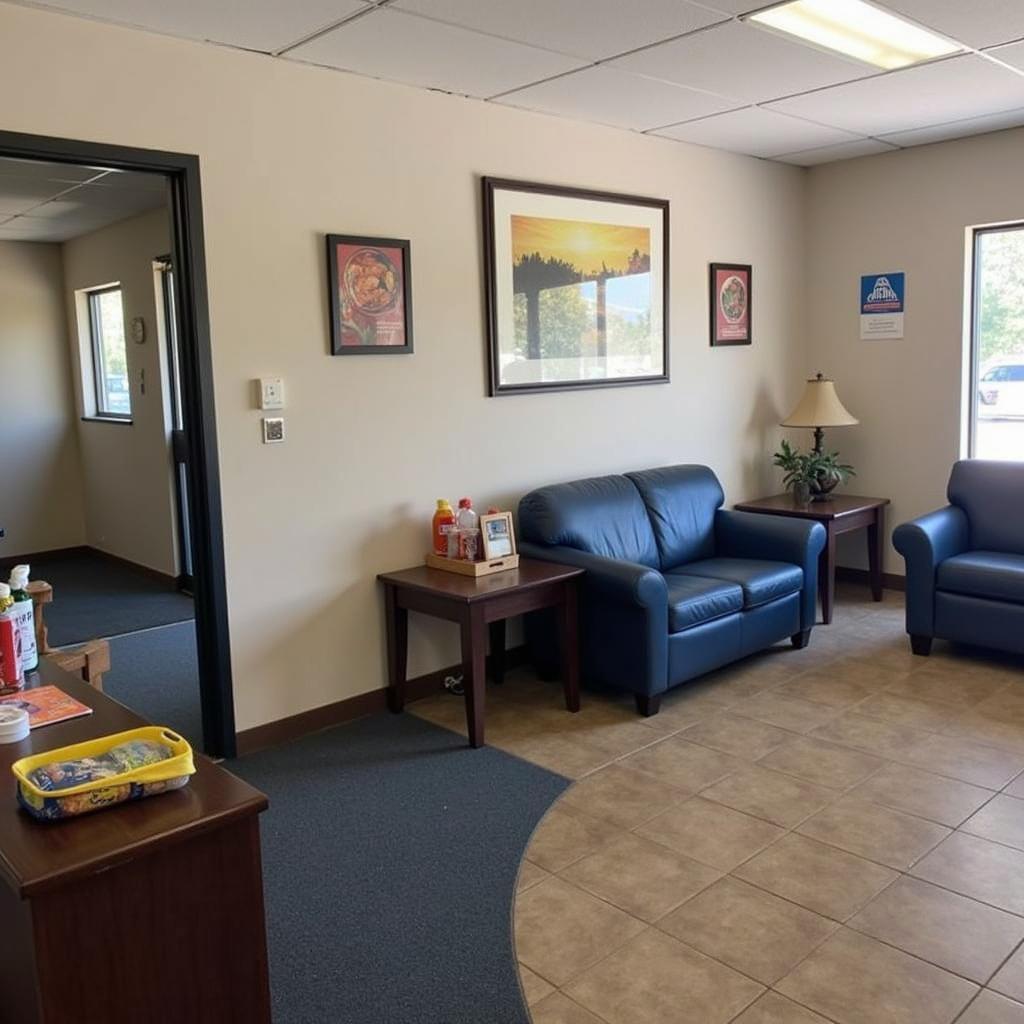 Comfortable Customer Waiting Area at Ashland Auto Service Center Inc