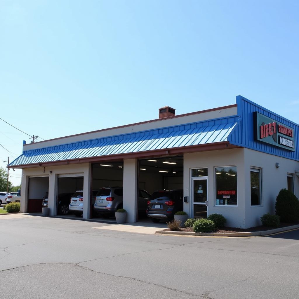 Ashland VA Auto Service Shop Exterior