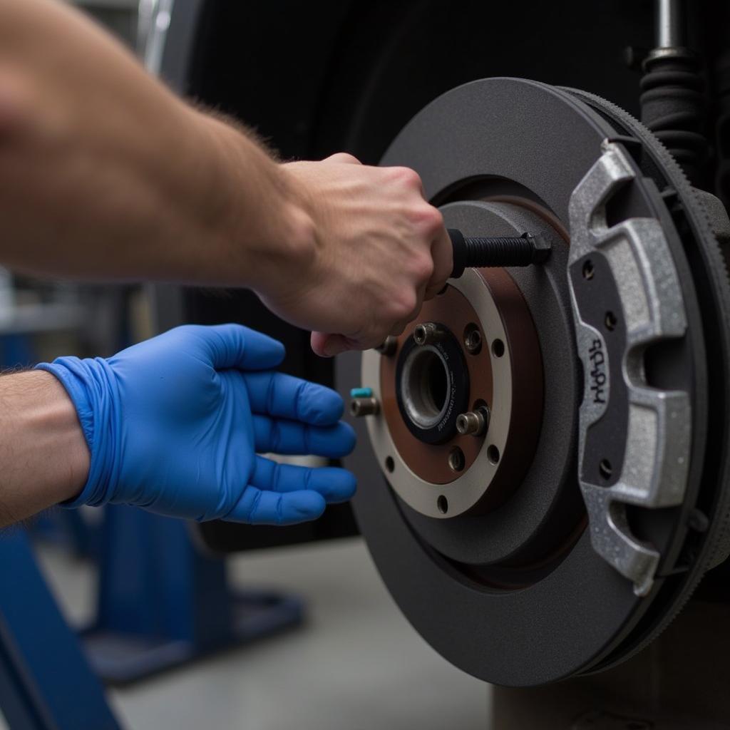 Brake Inspection at Ashton Auto Service