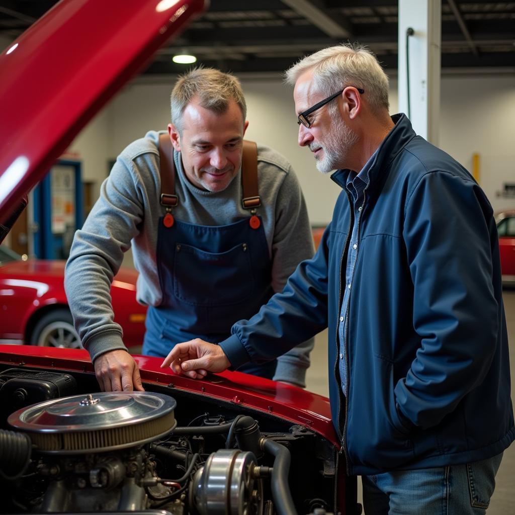 Asking a Mechanic Questions About Classic Car Repair