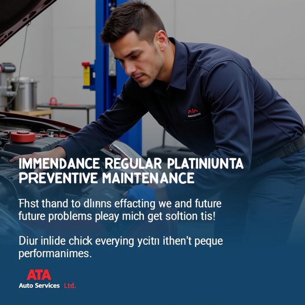 ATA Auto Services Ltd. Performing Preventative Maintenance