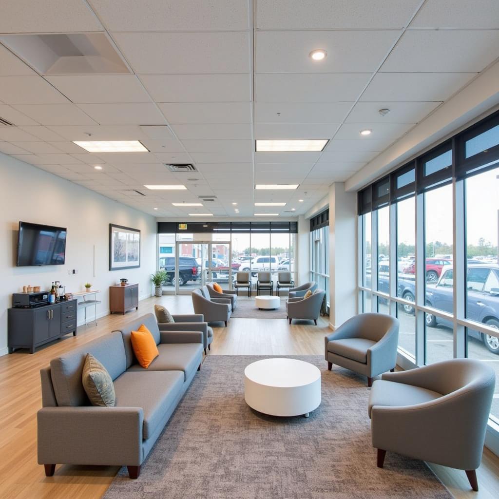 Atlantic Auto Mall Hyundai Service Customer Waiting Area