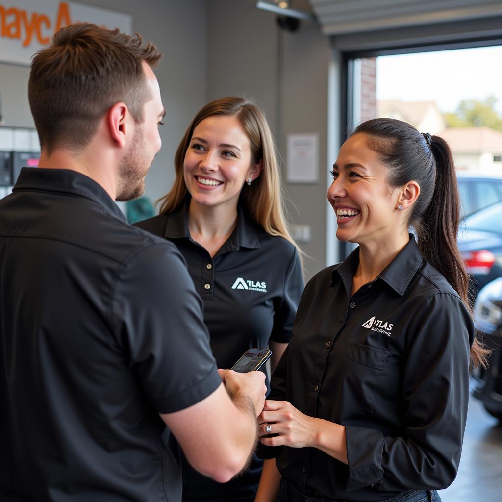 Friendly Staff at Atlas Auto Service