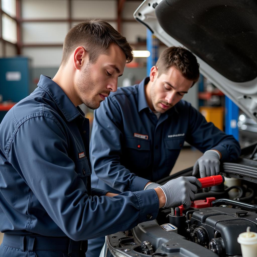 Experienced Technicians at Work