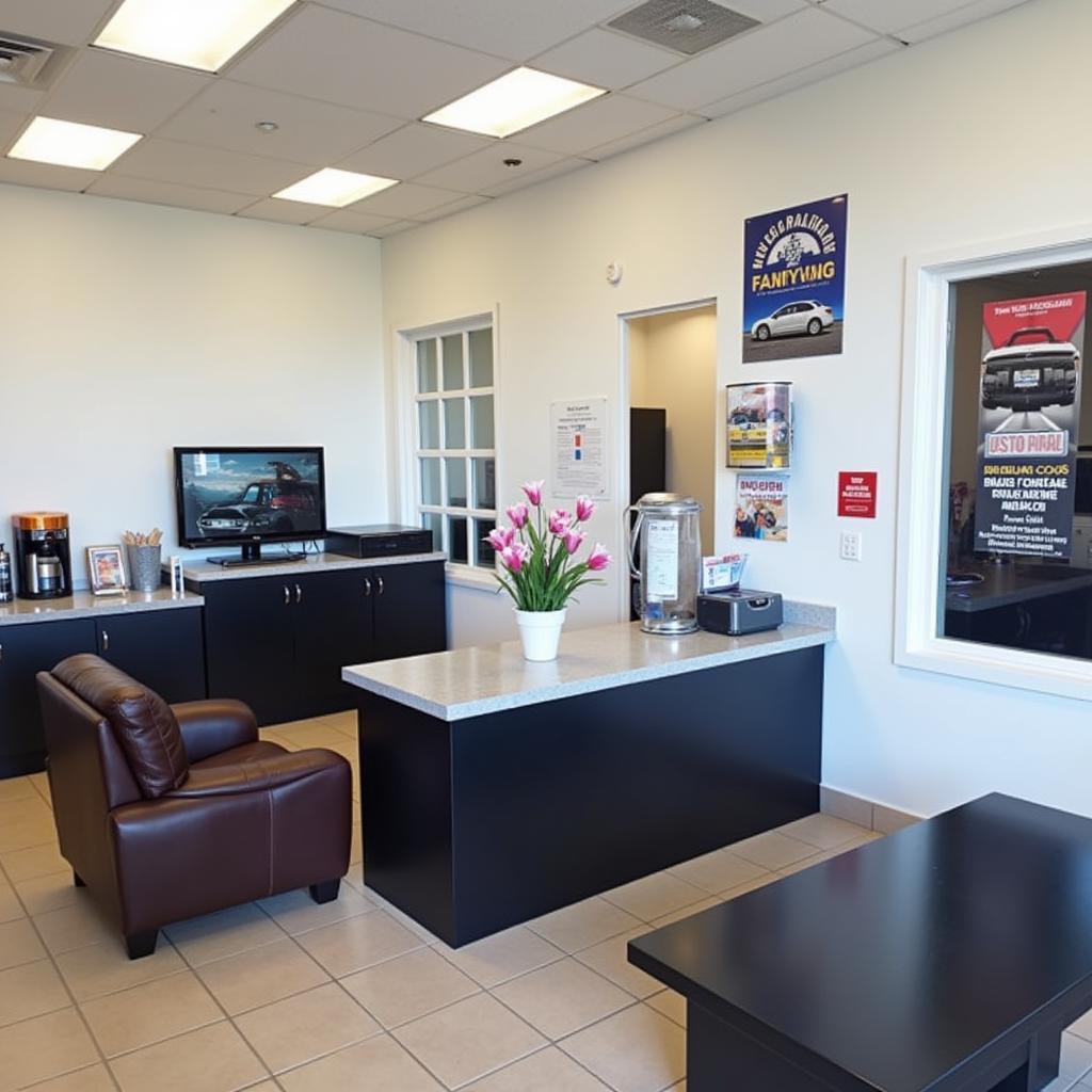 Comfortable Customer Waiting Area in Augusta Paulina Auto Service