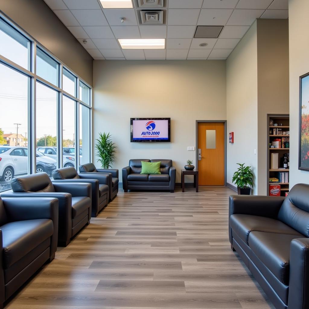 Auto 2000 Service Center Waiting Area