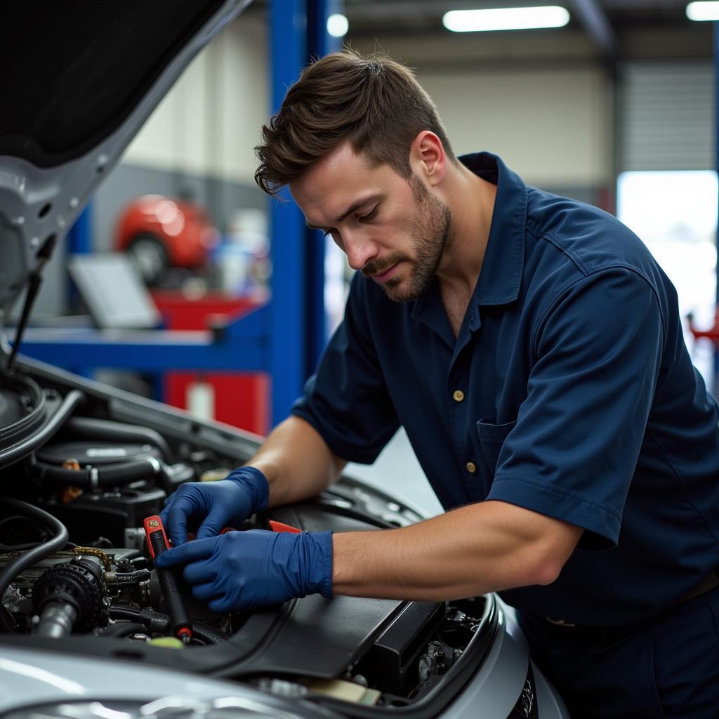 Auto AC Service Technician Working in 75001