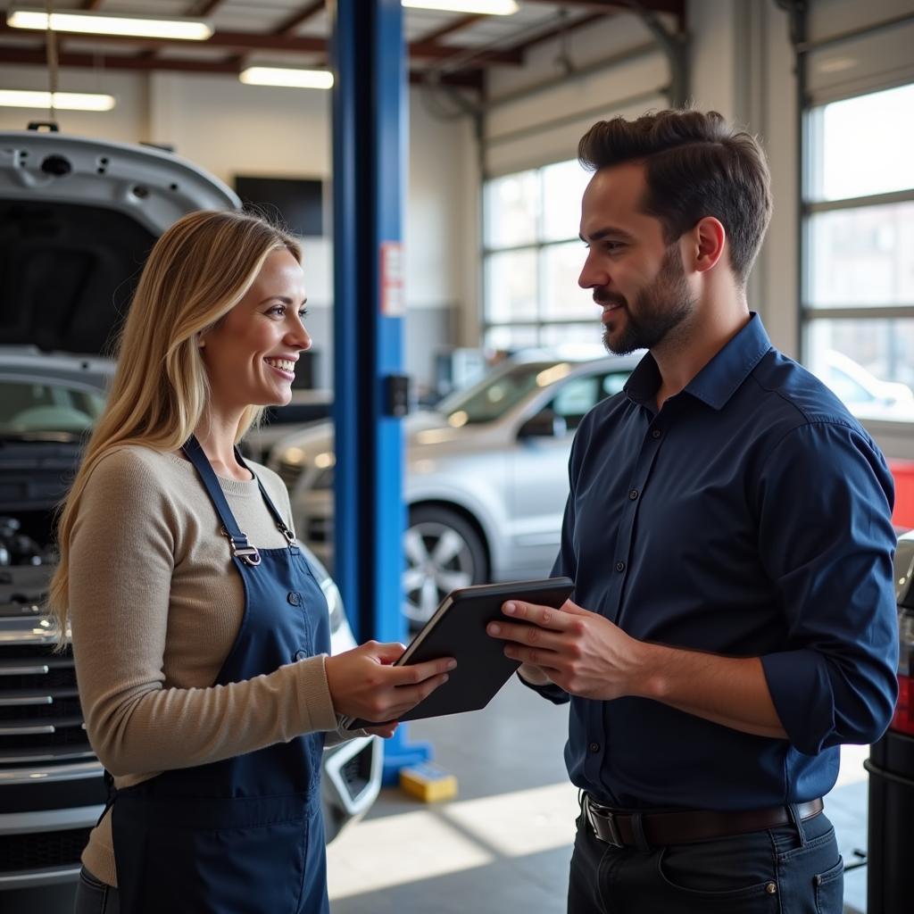 Customer Service at an Auto Shop in San Antonio