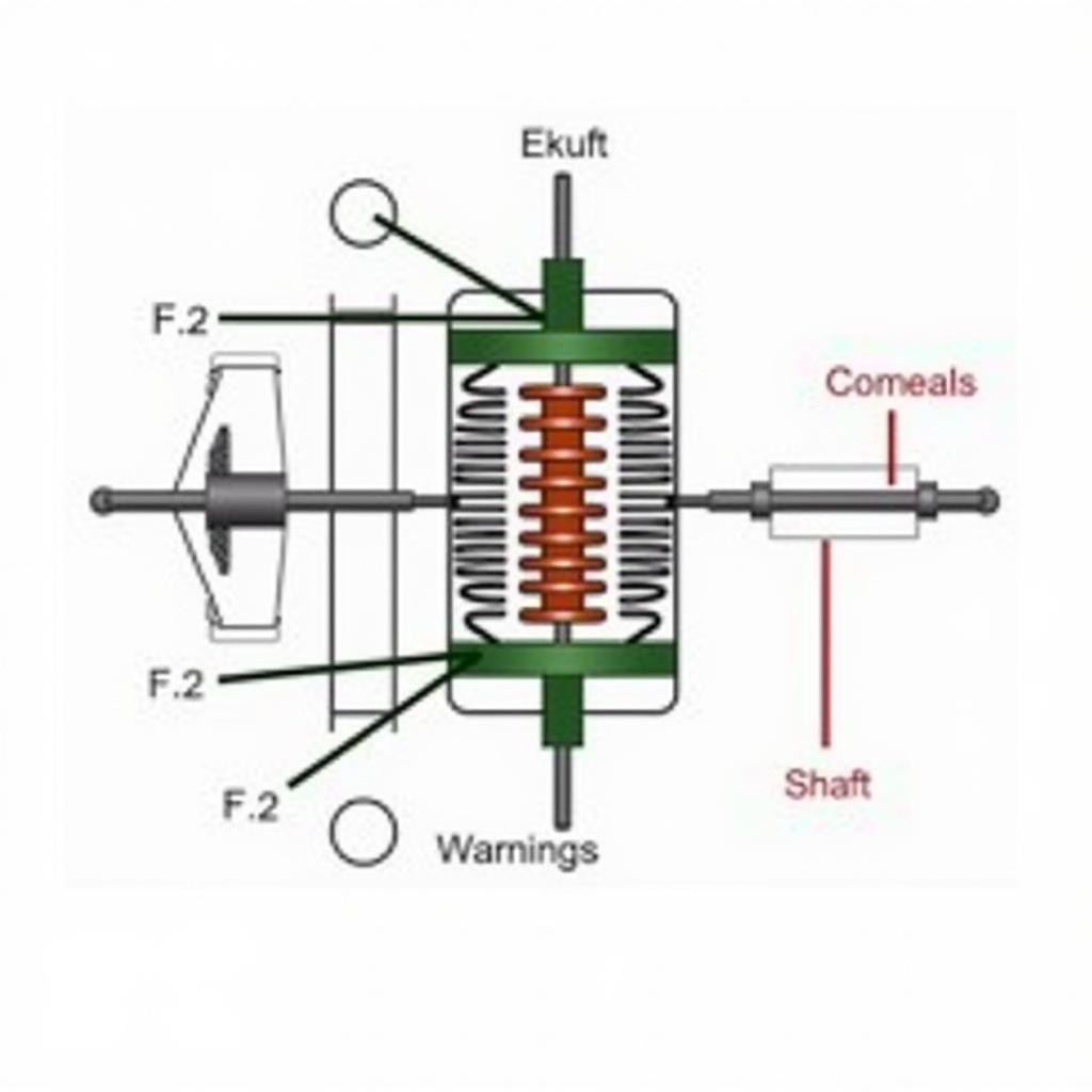 Diagram of Car Armature