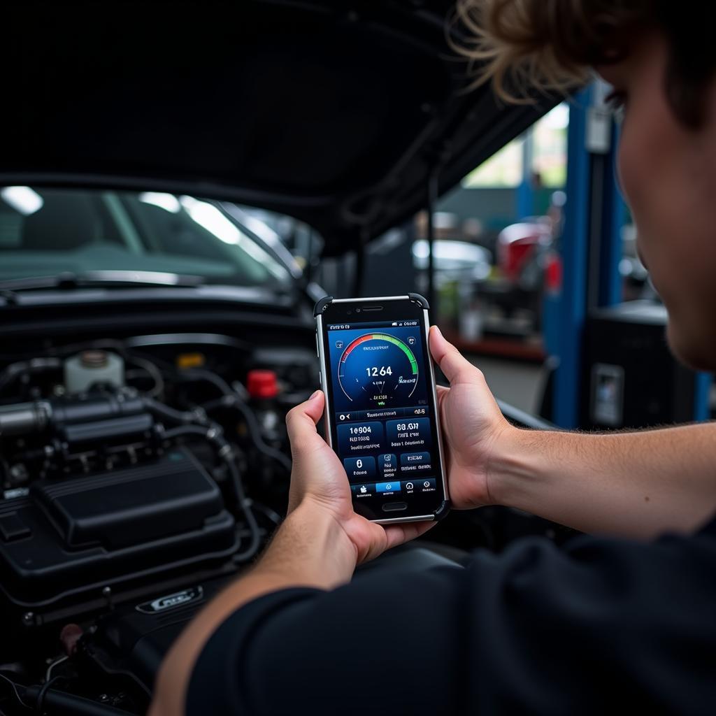 Engine Diagnostics at an Auto Barn