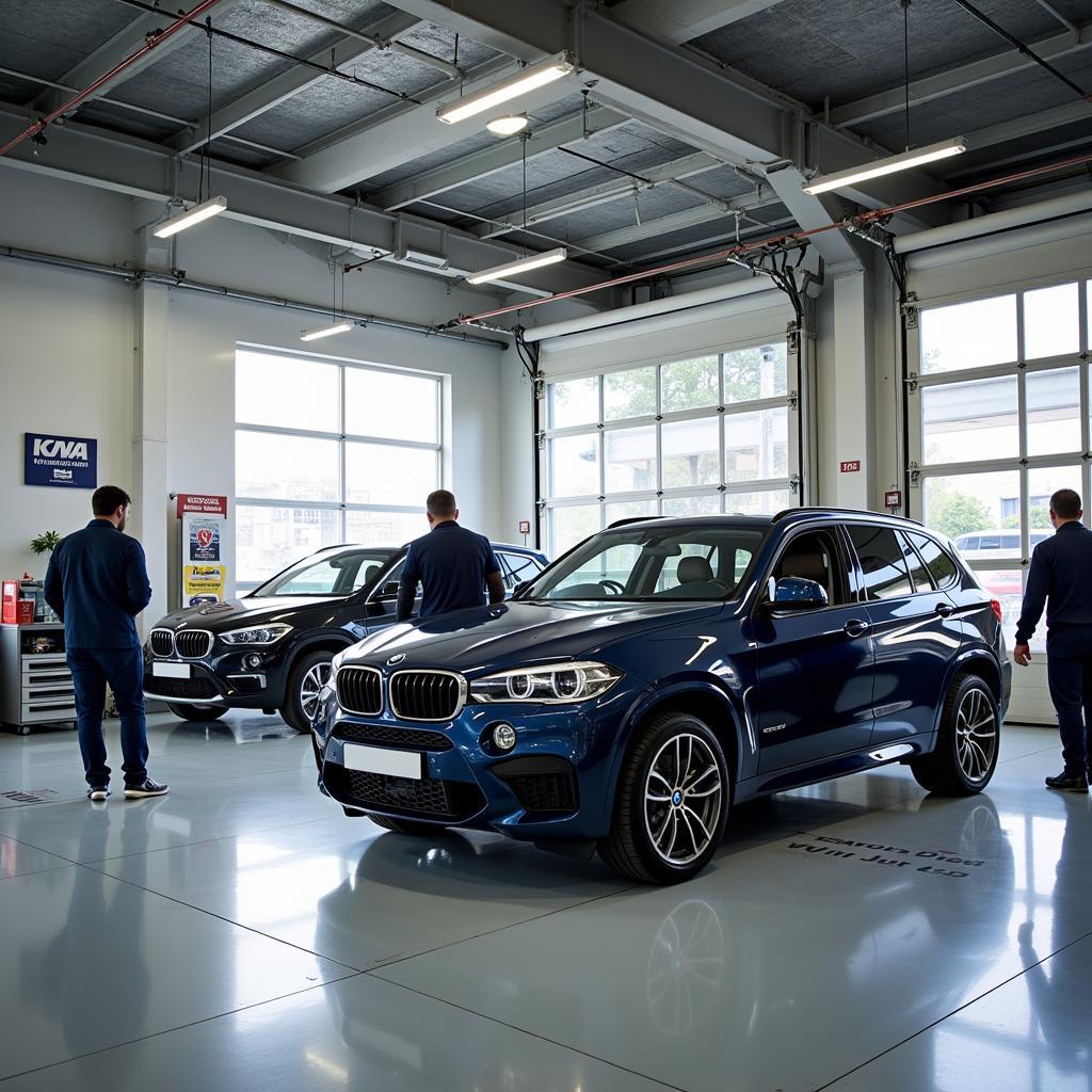 Auto Bavaria Johor Service Centre Interior Service Bay