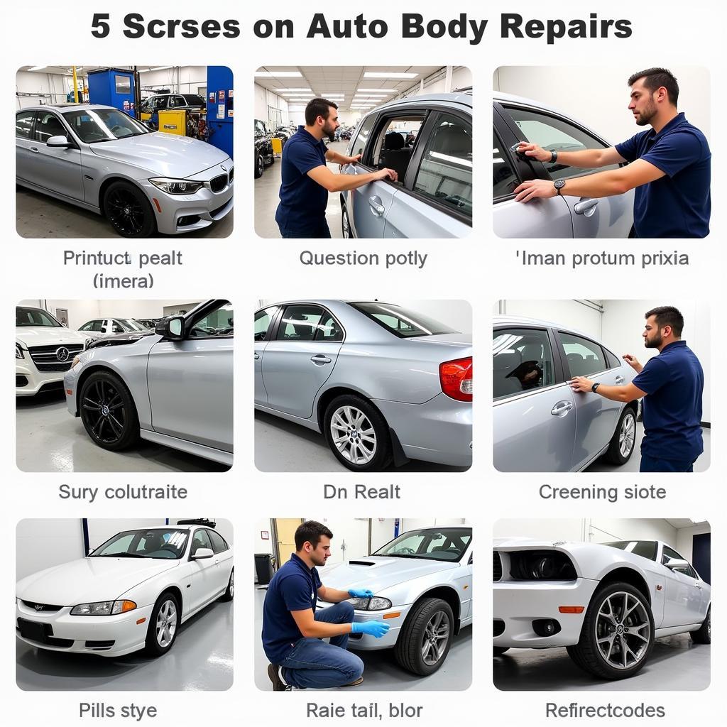 Stages of auto body repair in Lakewood, CO