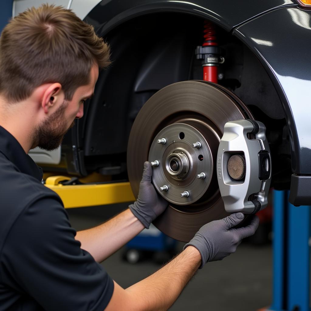 Auto Brake Service Inspection in Indio