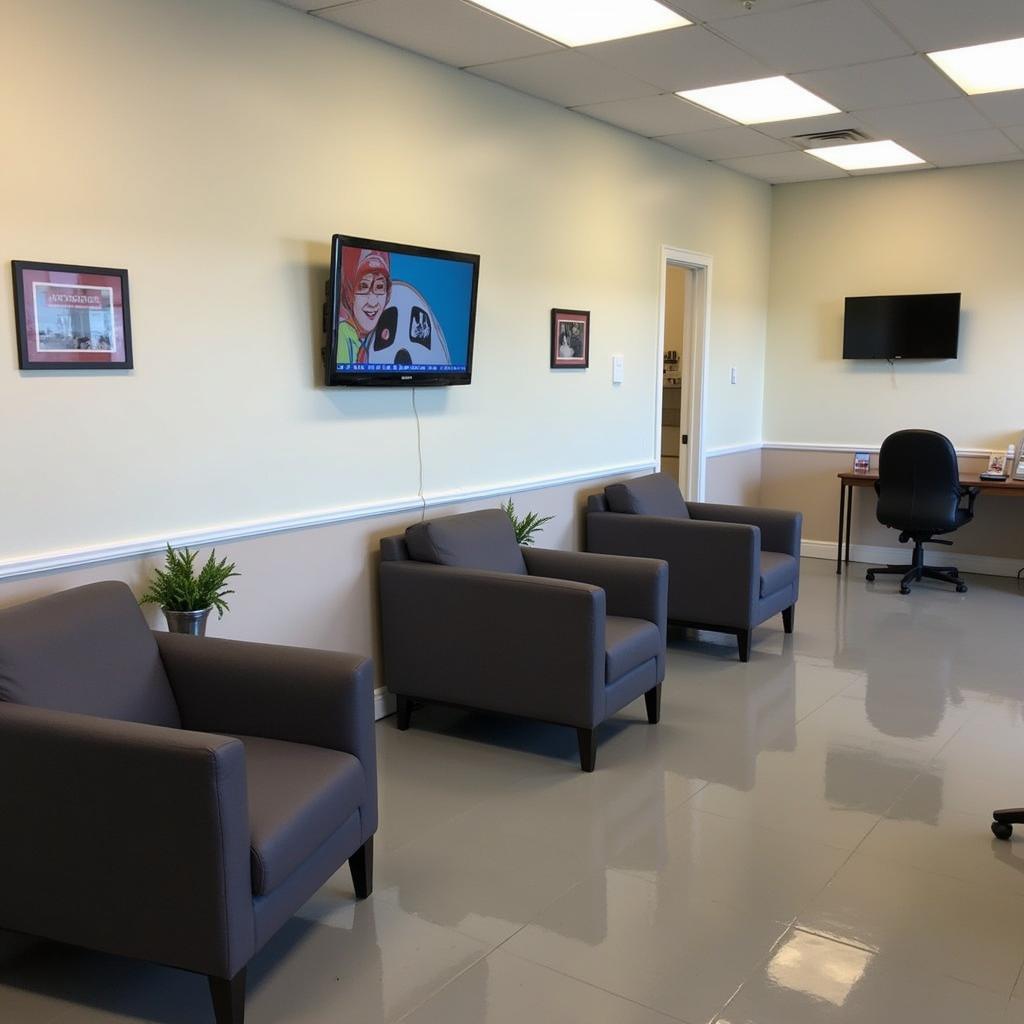 Comfortable Waiting Area at Auto Clinic