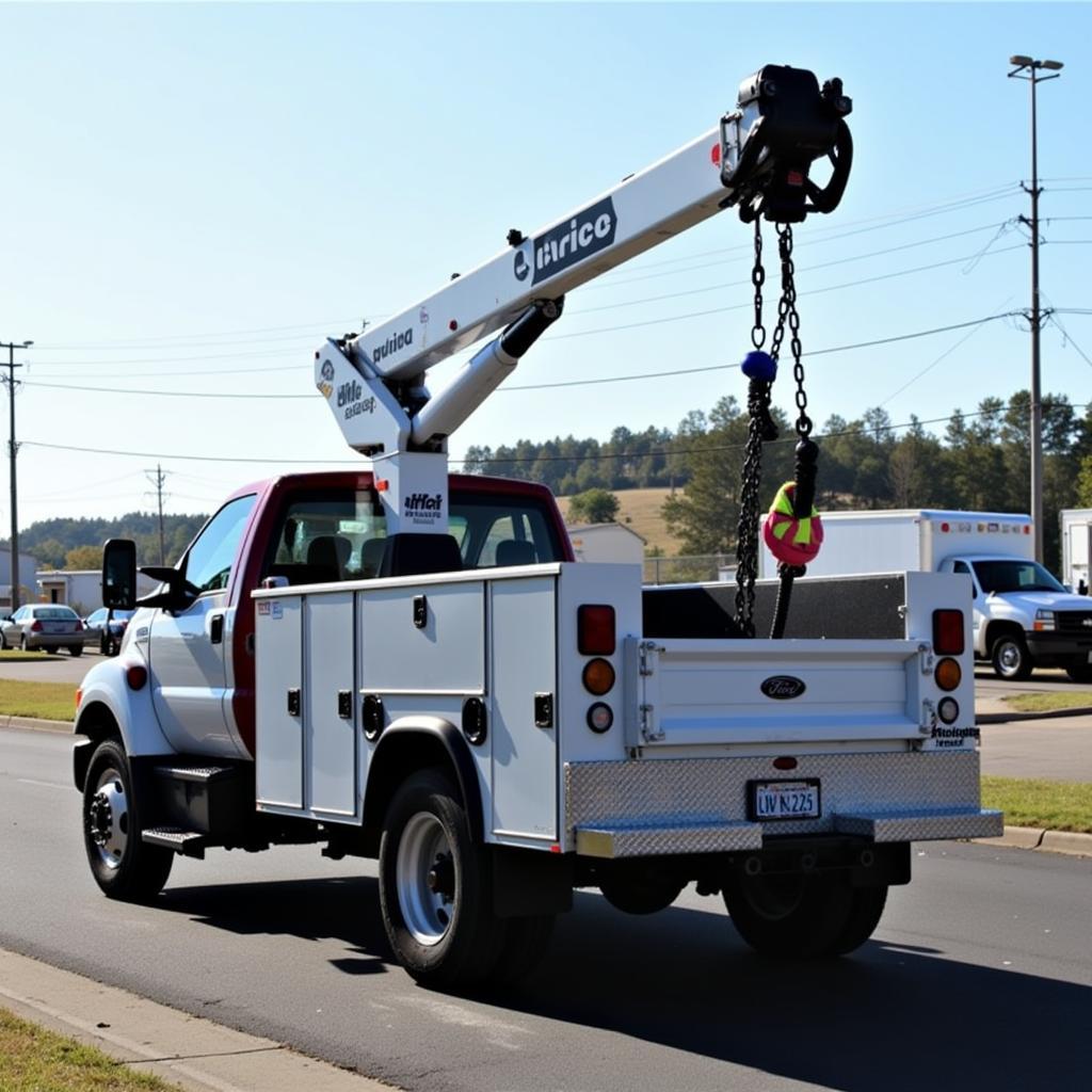 Safe Operation of Auto Cranes on Service Trucks