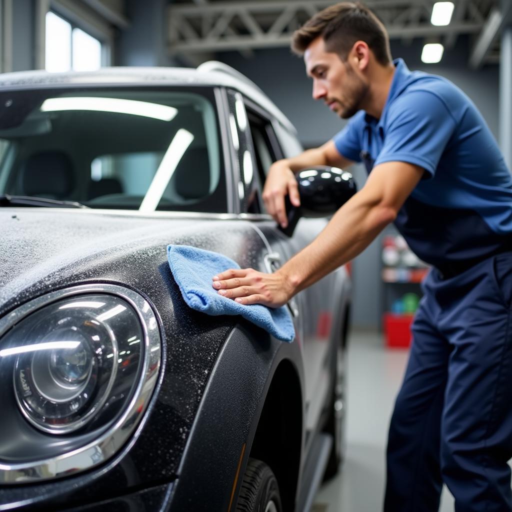 Final Touches in the Auto Detailing Process