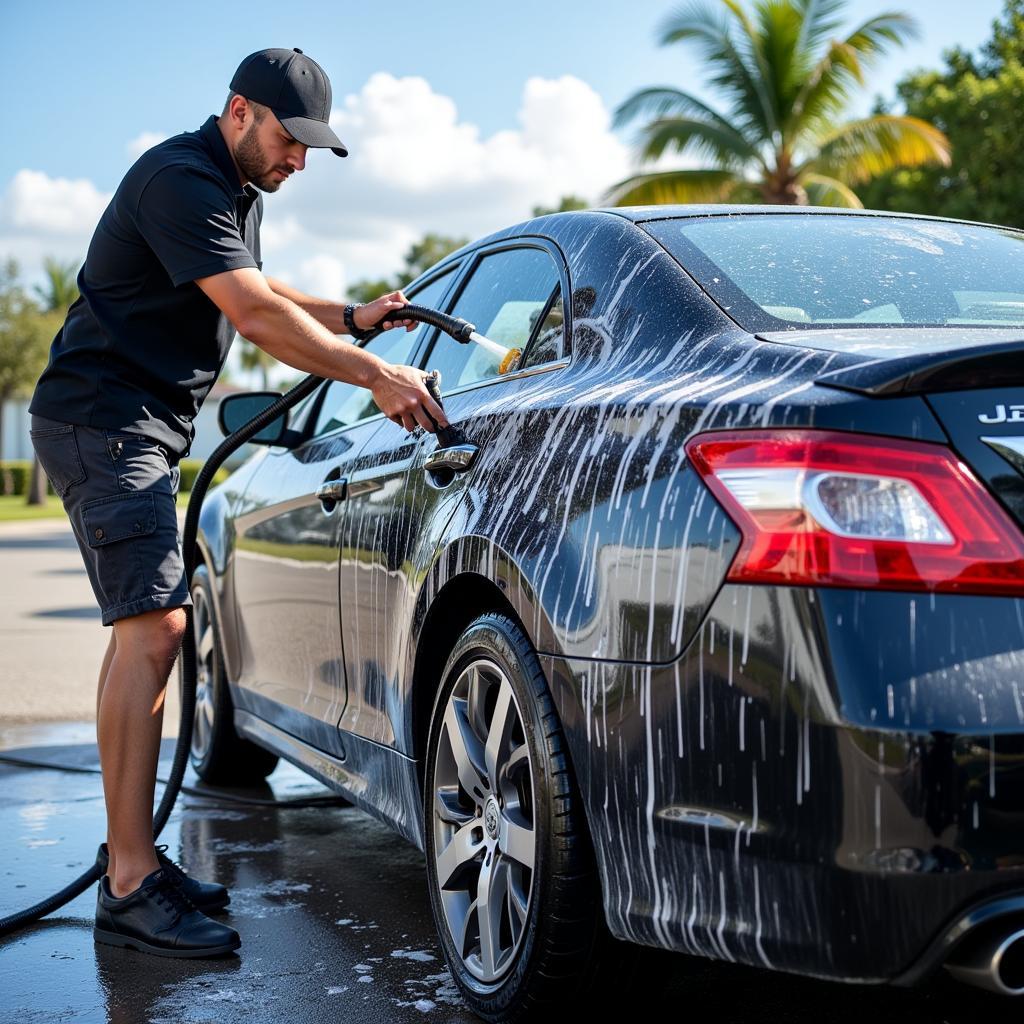 Exterior Car Wash in Naples FL