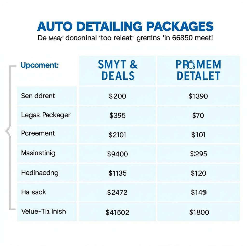 Auto Detailing Packages Available in 06850