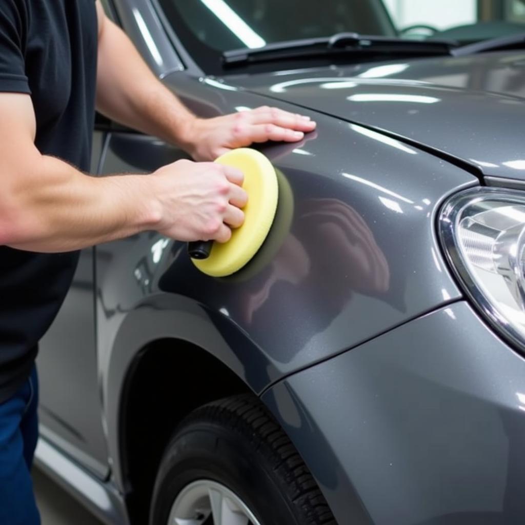 Applying Paint Protection during Auto Detailing