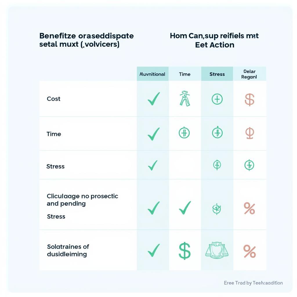 Auto Dispute Settlement Benefits