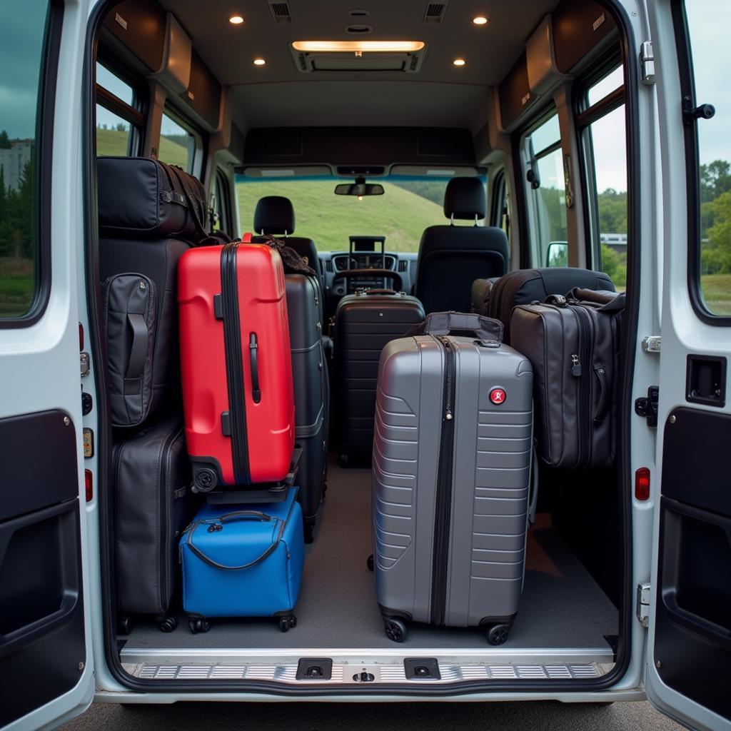 Auto Europe Shuttle Spacious Luggage Compartment