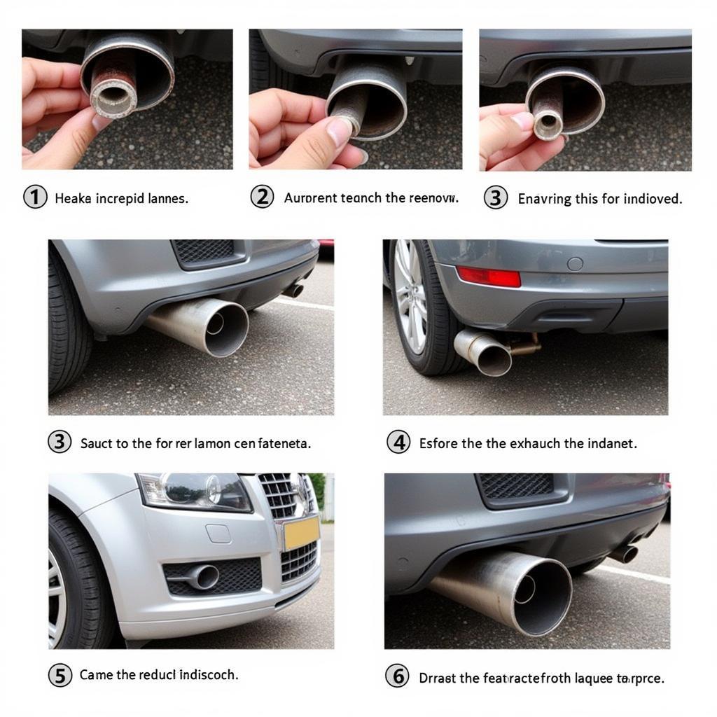 Auto Exhaust Replacement Process